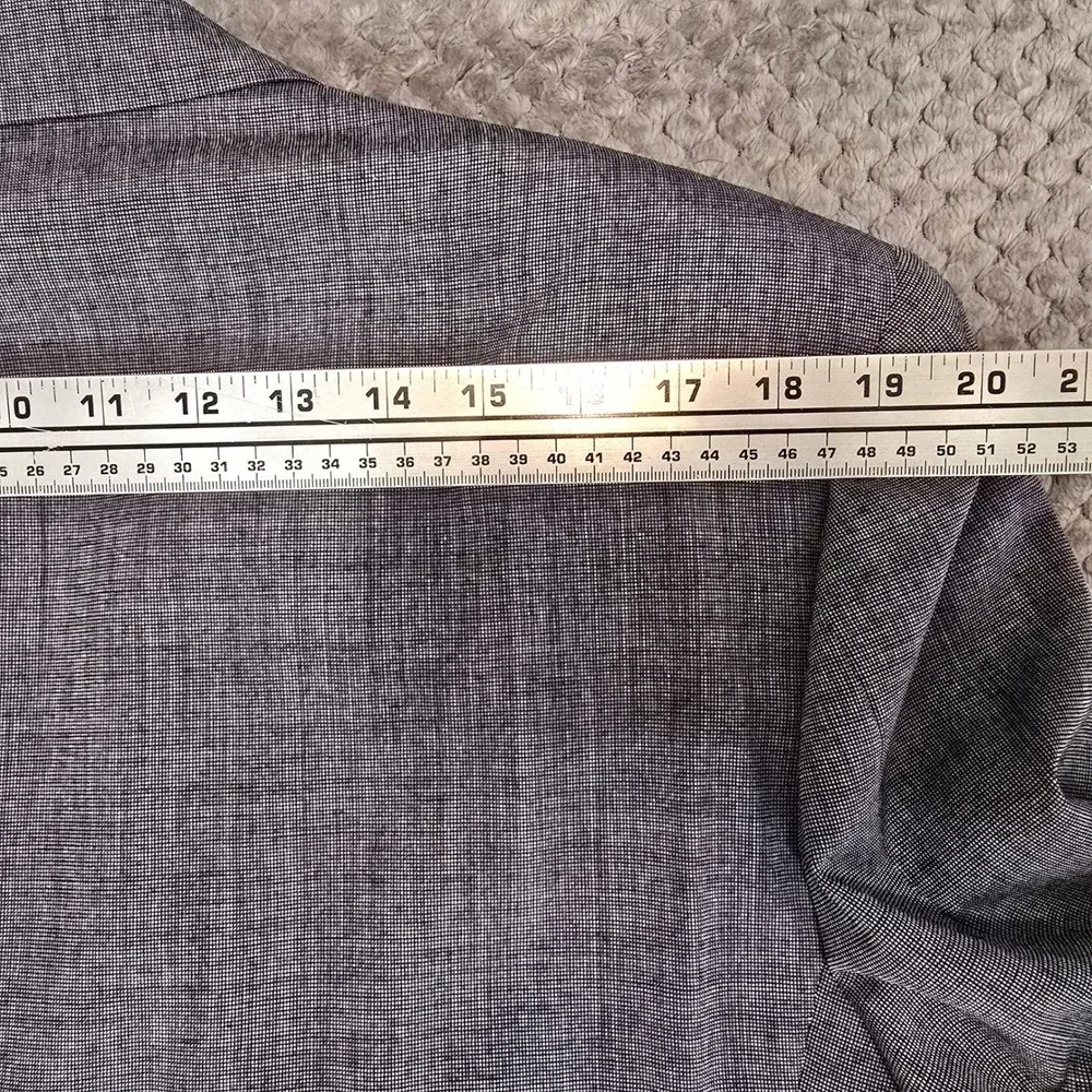 Givenchy Monsieur Vintage Double-Breasted‎ Blazer - Gray Micro-Check